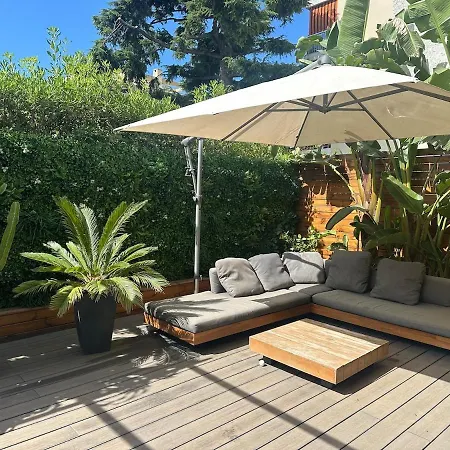 Avec Jardin à 50m Des Plages Et Restaurants Apartamento